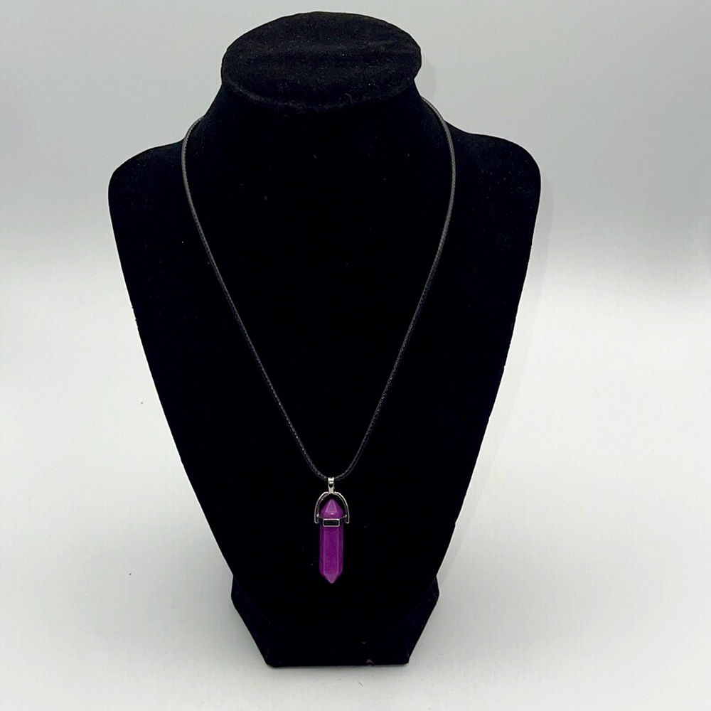 Sodalite Crystal Pendant & Necklace